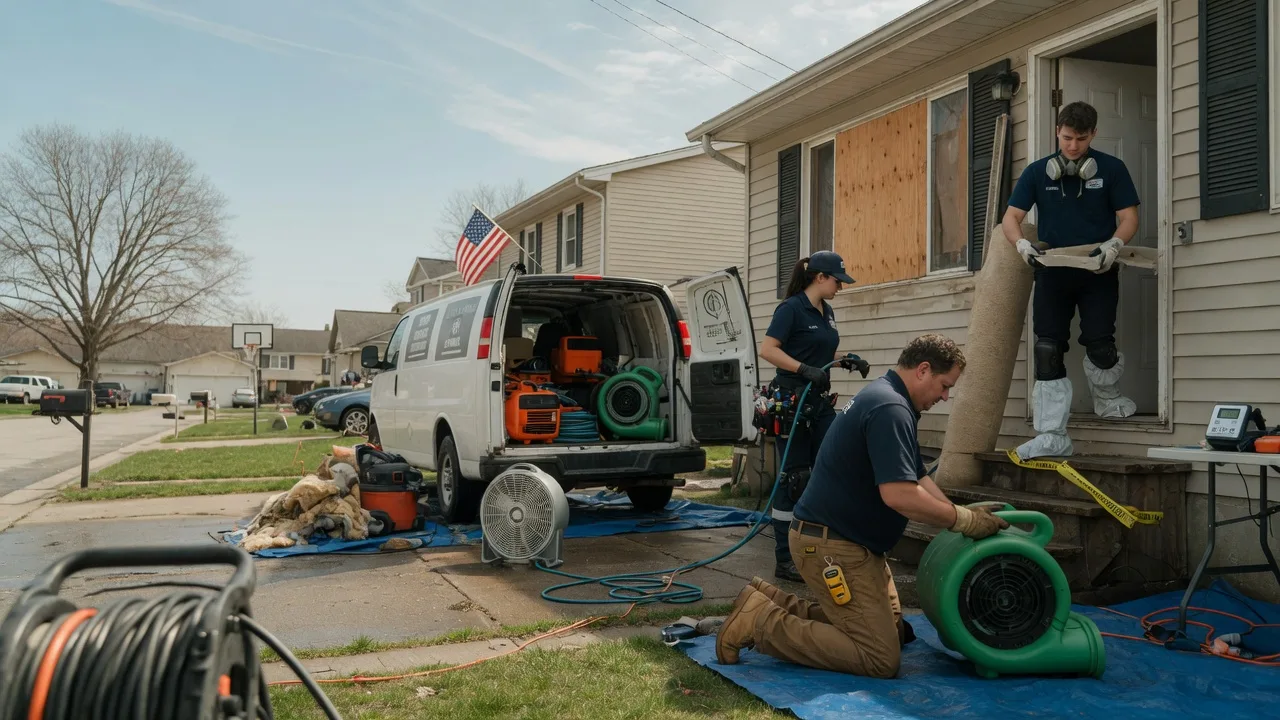Water Damage Restoration in Bellwood, IL near me